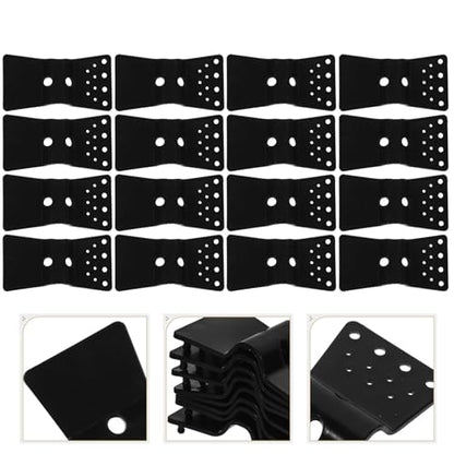 VALICLUD 20pcs Reusable Sunshade Clips Mesh Buckles for Garden Greenhouse Net Fixing, Plastic round Sunshade Clamp Detachable Design for Outdoor Backyard Shade Cloth