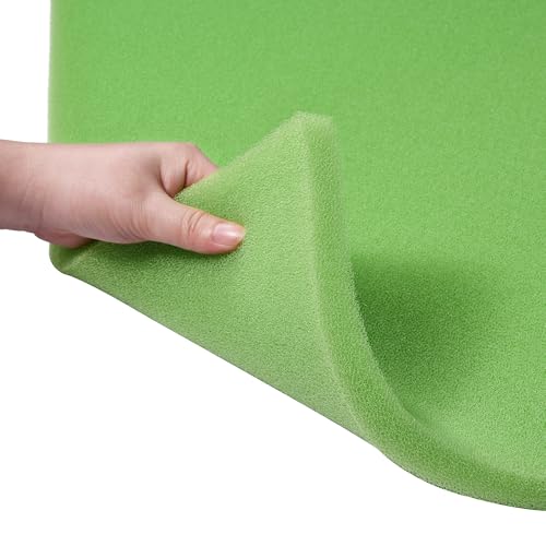 Bio Filter Foam Sponges, 20"x20"x0.8" 35PPI Filter Media Pad,Cut-to-Size Foam for Aquarium Fish Tank - size: 20"x20"x0.8"(35PPI)
