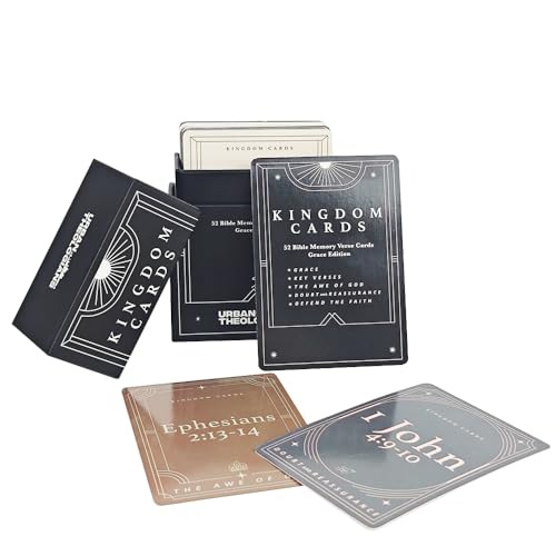 Kingdom Cards: 52 Bible Memory Verse Cards in ESV (Grace Edition)