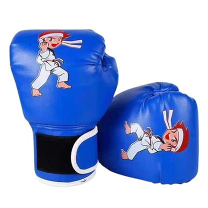 Boxing Gloves for Kids Kids Boxing Gloves Red Blue - color: blue, size: kung fu