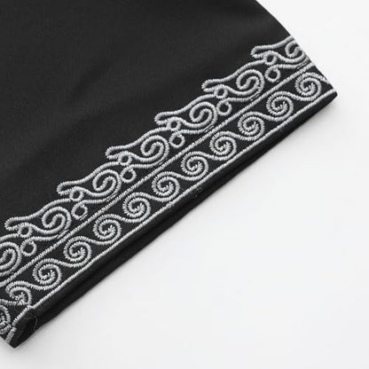 Lmdudan 2026 Middle East Arab Robes for Men Muslim Thobes - Long Sleeve Loose Hood Long Gown Dress Muslim Kaftan Thobe - color: 2-black, size: XX-Large
