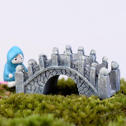 STOBOK 20 Pcs Miniature Fairy Garden Arch Bridge Figurines Figurines Micro Landscape Garden Bridge Terrarium Kit Micro Landscape Ornaments for DIY Kit