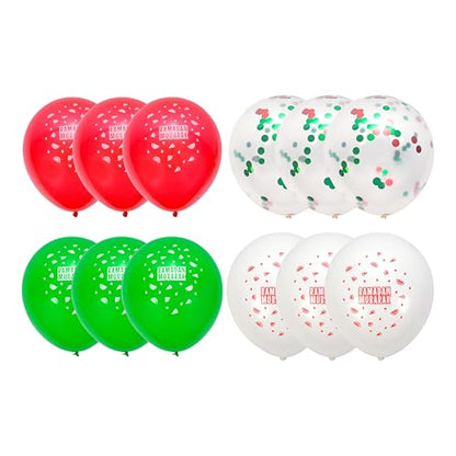 Eid Mubarak Balloons: Watermelon Decoration Latex Balloons - style: Eid Latex Balloons