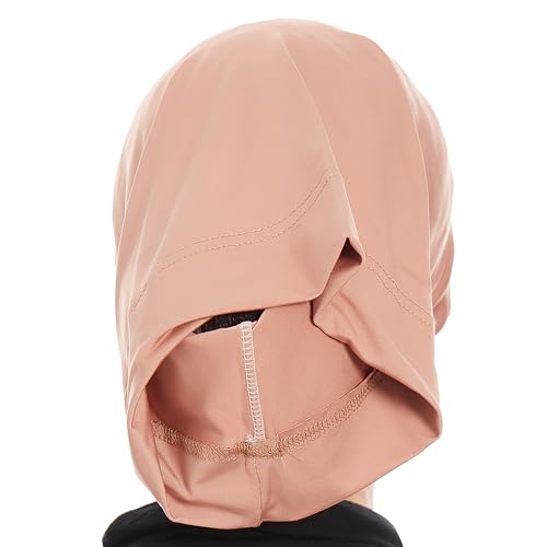Hijab Caps Underscarf for Women – Black Hijab Cap Underscarf Turban Dreadlocks Tube – Muslim Accessories Headscarf - color: Cocoa