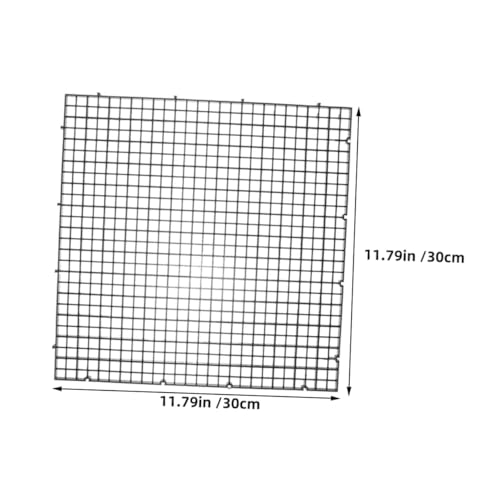 VICASKY 4sets Fish Tank Divider Isolation Board Plastic Grate Crate Design for Safe Fish Separation Bottom Tray for Aquariums and Pet Enclosures
