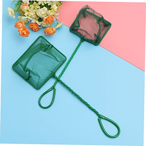 3pcs Fish Net Swimming Pool Leaf Net Crab Nets Net to Catch Small Fish Pool Cleaning Net Fish Aquariums