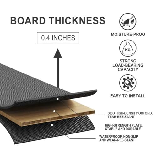 Bunkie Board 10MM, Folding Spring Box, Light and Thin, Breathable, Noise Minimizing, Moisture Resistant Bunkieboards,Bed Support Flat Noodles, 72x84'' - size: California King