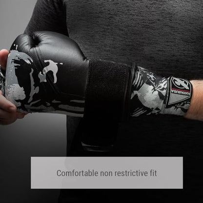 Hayabusa Marvel Hero Elite Mexican Style Boxing Hand Wraps for Men & Women - color: The Punisher