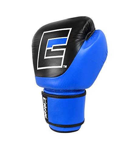 Competition Boxing Gloves | Punch Bag Mitts Sparring Punching Training MMA Fighting Sports - color: Blue, size: 12 oz