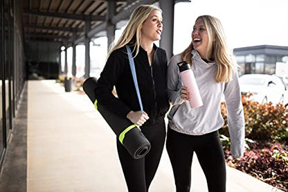 Simple Modern Insulated Water Bottle with Straw | 22oz | Black - color: - Midnight Black, style: 22oz