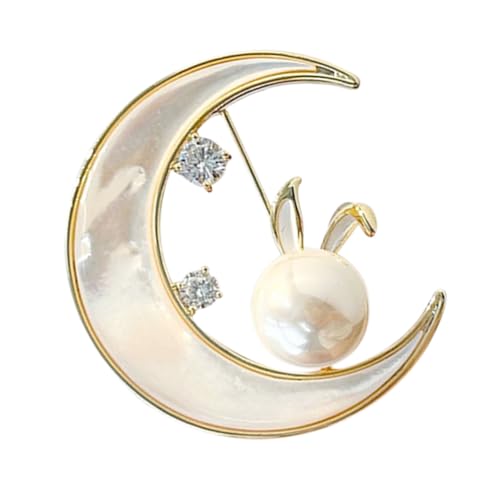 Chic Pearl Crystal Brooch Pins for Women Girls Fashion Shawl Pin Corsage Brooch Party Ceremony Accessories Dance Banquet Pins - color: 10#