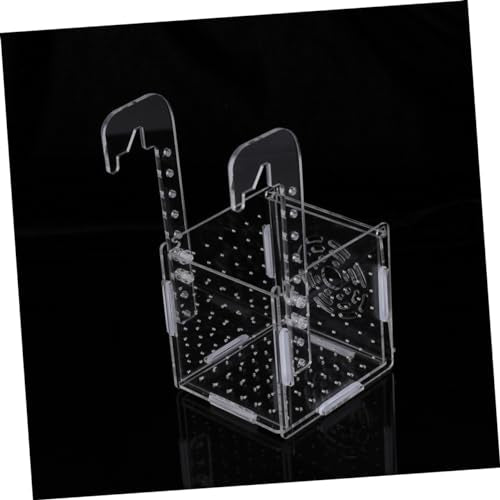 VANZACK Acrylic Fish Tank Isolation Box Breeding Acclimation Box for Fish Tank Separator Betta Guppy Incubator Floating Cover