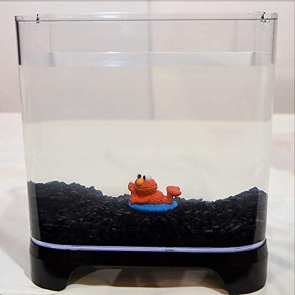 Penn-Plax Aquarium Decoration with Moving Treasure Chest, Floating Diver, and Bubble Action 4 Inches High - size: Diver (Medium)