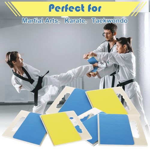 QTLCOHD 2 Pack Rebreakable Boards Martial Arts | Taekwondo Karate Breaking Boards for Kids and Adults - Foam Breaking Board MMA Ninja Training Practice EVA Boxing Equipment