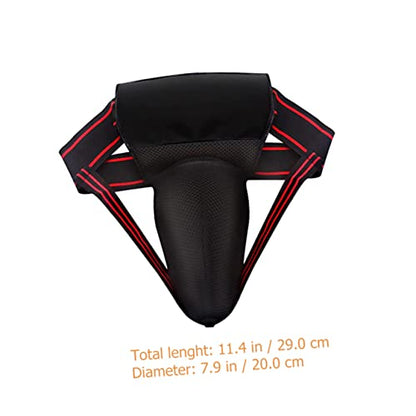 Professional Groin Guard Wear-Resistant Crotch Protector Portable and Comfortable Training Accessory for Men and Women in Martial Arts and Outdoor Sports