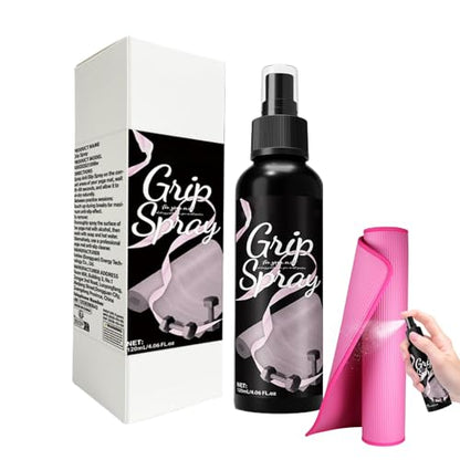 Yoga Mat Spray | Cleaning Long-Lasting Anti-Slip Liquid, Gym Equipment Cleaner Spray for Yoga Mats Shoes Sports Gloves Gear Helmets, Suitable for Women Fitness Football Boxing Accessories