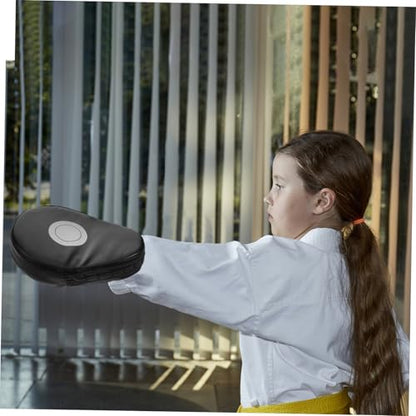 BESPORTBLE Taekwondo Kicking Pads Set Curved Focus Mitts for Boxing and Karate Training Adjustable Boxing Target for Boys and Girls and Adults Sturdy Material for Striking Practice