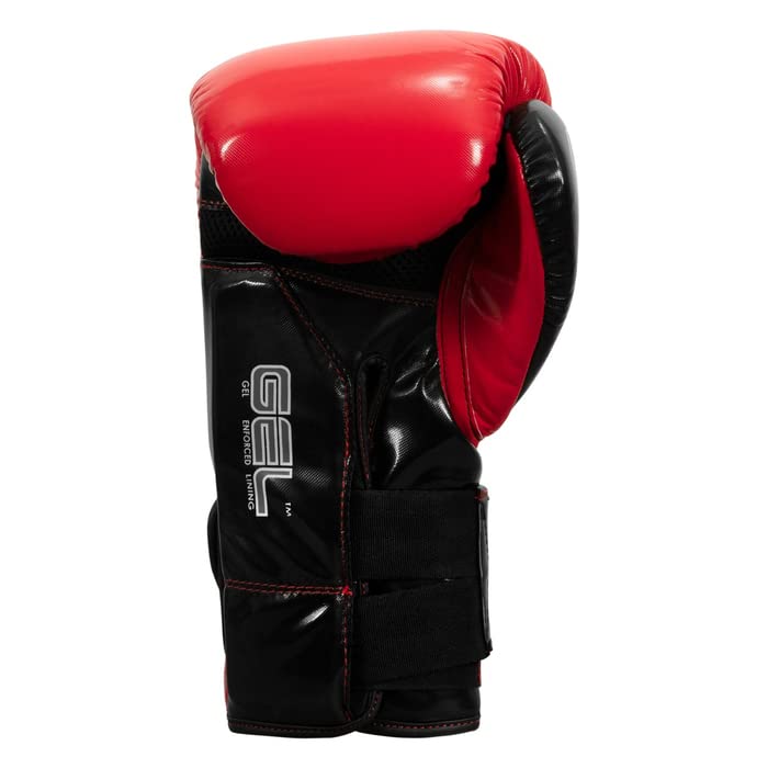 TITLE Boxing Gel Glory Super Bag Gloves 2.0 - Boxing Gloves, Punching Bag Gloves, Kickboxing Gloves, Punching Gloves, Heavy Bag Gloves, Boxing Gloves Men, Boxing Gloves Women, Boxing Equipment - color: Red/Black, size: 12 oz