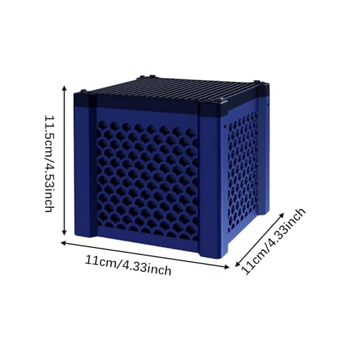 Baoblaze Tank Filtration Storage Box Filtration Cube, Practical for Tanks, Aquarium Ponds, Media Organizer Container