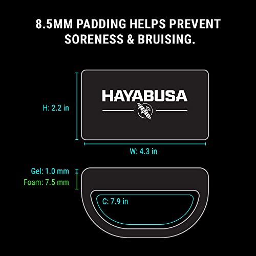 Hayabusa Boxing Knuckle Guards - color: Black, size: Large-X-Large