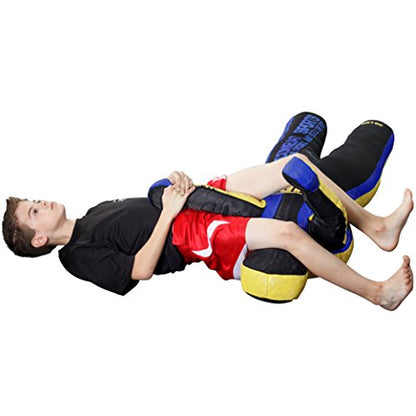 Combat Sports Legged Grappling Dummy – 35 to 140 lb Nylon Training Partner for MMA, Jiu-Jitsu, Wrestling, Takedowns, Throws, Submissions & Striking - size: Original, 35 lbs