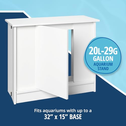 Tetra 20-29 Gallon Fish Tank Stand, Durable Water-Resistant Wood - size: 20-29 Gallon