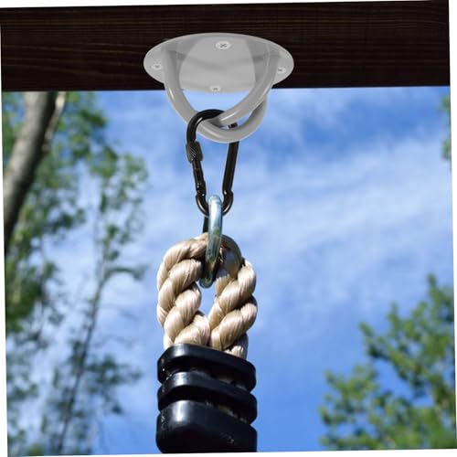 Heavy Duty Hammock Ceiling Hook Sandbag Mount Plate Adjustable Swivel Hanger for Indoor Use Sturdy Suspension Bracket for Aerial and Chairs