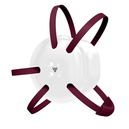 Great Call Athletics | Wrestling Classic Headgear | Earguard Adult Grappling Head Gear | Adjustable Ear Guards Maroon Straps - style: White w/ Maroon Straps