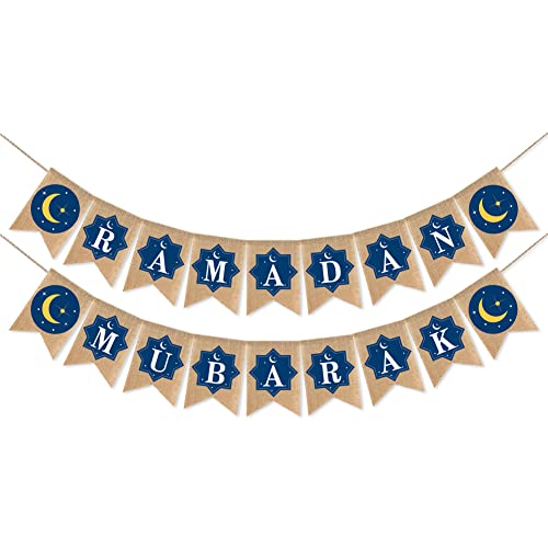 Eid Mubarak Banner Mubarak Party Decoration Ramadan Party Decorations Supplies (ramadan mubarak 1) - color: ramadan mubarak 1
