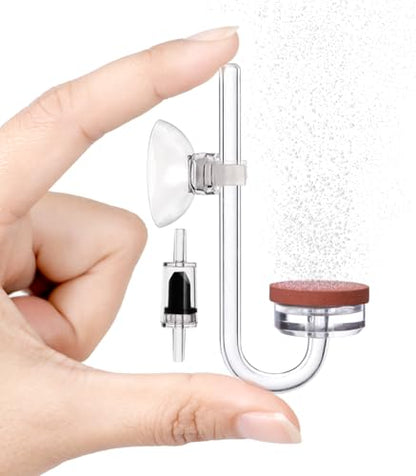 CO2 Diffuser for Aquarium Plant Mini CO2 Atomizer, U-Shaped-M - color: U-Shaped, M