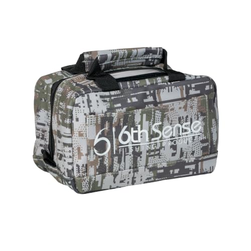 6th Sense Fishing Small Bait Bag – Durable Soft-Sided Storage for Soft Plastics (Mountain Goat) - color: Mountain Goat