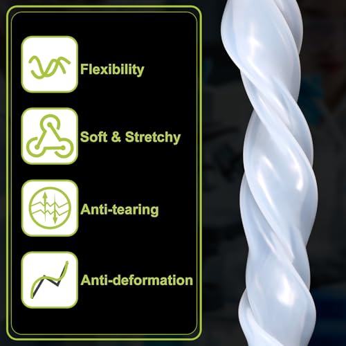 METALLIXITY Silicon Tubing(1/16" ID x 1/8" OD x 16Ft), Pure Silicone Hoses High Temp - for Printer, Hot Water Dispenser, Engine, Brewing, Fish Tank Air Pump, Pump Transfer, Clear - size: 1/16" IDx1/8" OD, style: 16 Feet
