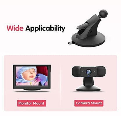 Luckview Baby Car Camera Suction Cup Mounts Bracket