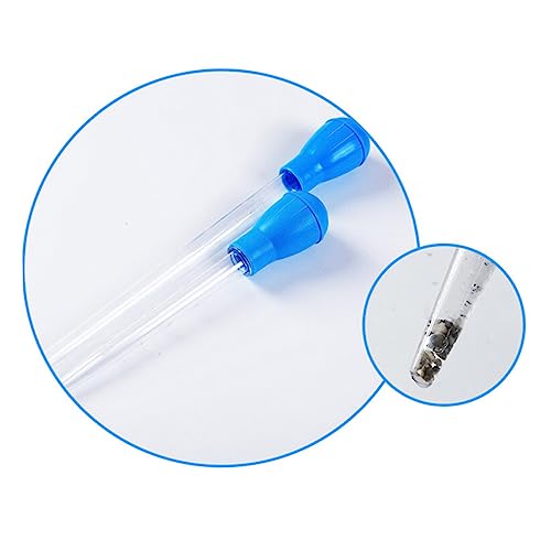 BESPORTBLE Aquarium Set 2pcs 30ml Pipettes Fish Tank Vacuum Kit for Freshwater Tanks - color: Blue