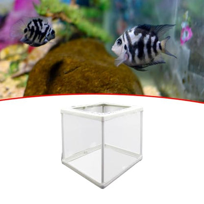2X Aquarium Net Breeding Net Hatching Mesh Aquarium Box Feeding Container Clown