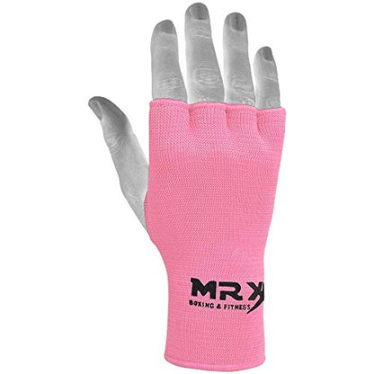 Muay Thai Boxing Inner Gloves Protective Hand Wrap MMA Fist (Pink, X-Large) - color: Pink, size: X-Large
