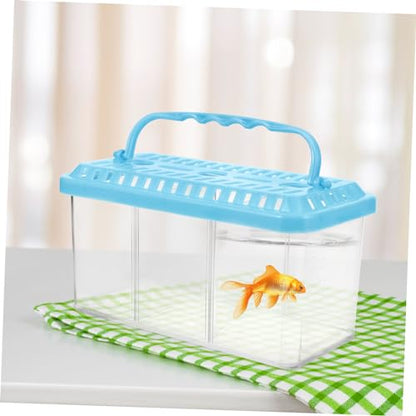 LIOOBO Fish Breeding Isolation Box Multi Functional Tank for Fish Shrimp Transparent Design for Easy Observation Increases Survival Rate of Betta Fish and More