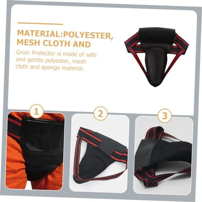 Toddmomy Professional Crotch Guard Integrated Groin Protector Breathable Design for Boxing MMA Taekwondo