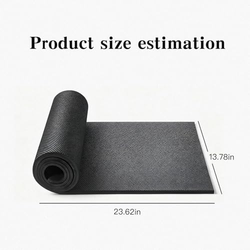 2PCS Aquarium Leveling Mat, 14x25x0.2 Inches Fish Tank Mat Under Tank - Neoprene Non-Slip Shockproof Waterproof, Textured Surface for Uneven Floors, Easy-Cut Edges, Aquarium Mat