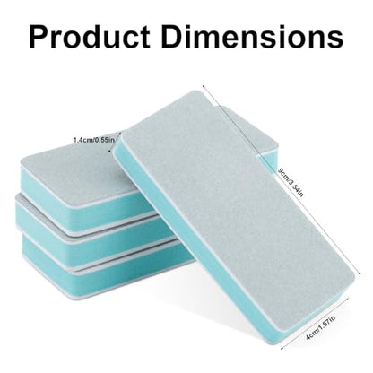 Penitue 4pcs Double-Sided Fish Tank Cleaning Brushes, Aquarium Sponge Brush Fish Tank Scrubber Cleaner Palm-Sized Cleaning Tool for Aquarium Glass Home Kitchen