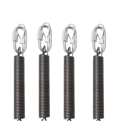 200LBS-MB Heavy Bag Hanger Noise Vibration Dampening Ceiling Mount | Premium 4mm Steel Bracket with Built In Vibration Dampening Spring, Engineered to Support 12 to 16 Inch Joist Structures