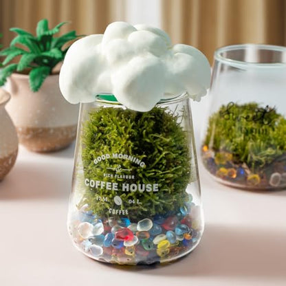 Sea Glass Pebbles 6–9mm – Frosted Irregular Tumbled Glass for Vase Fillers, Aquarium Gravel & Resin Art | Decorative Frosted Stones for DIY Crafts