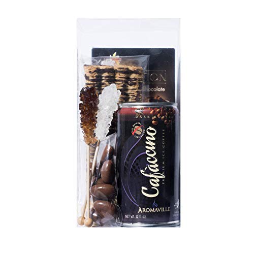 Hammont Clear PET Plastic Storage Boxes (8 Pack) 4"x4"x8" - Transparent Gift Boxes, Empty Containers Packing Box for Party Favors Ideal for Cookies, Ornament, Gifts, Wedding, Birthday and Parties - size: 4"x4"x8"