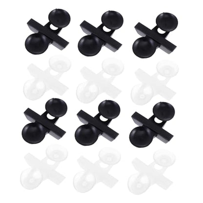 UPKOCH 20pcs Aquarium Divider Isolation Holders for Fish Tank Compartmentalization Easy Installation Safe for Fish Compatible Glass Panels