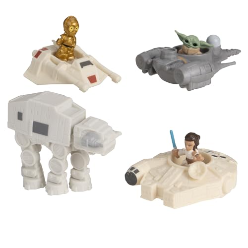 STAR WARS Advent Calendar, 24 Pieces Including Micro Figures & Vehicles, Countdown Calendar, Surprise Toys for Boys & Girls Ages 4+ (Amazon Exclusive)
