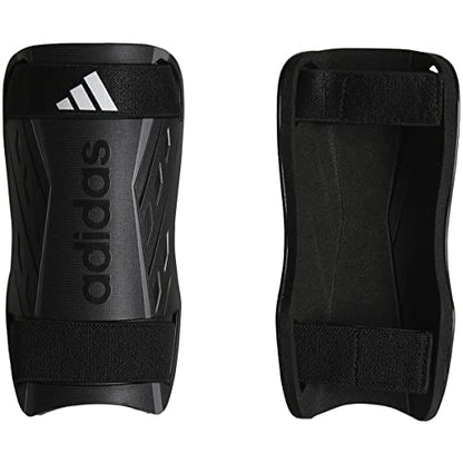 adidas Unisex Adult Tiro Soccer Shin Guards - color: Black/White/Iron Metallic/Training, size: Small