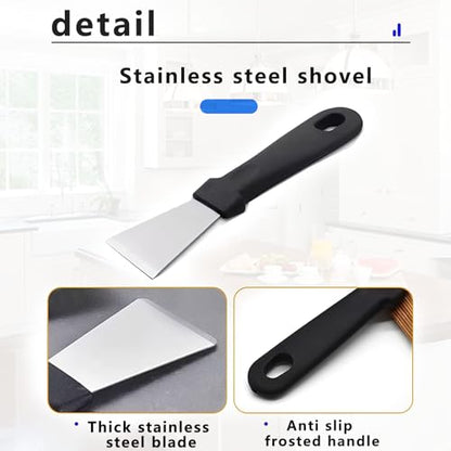 11 Pack Cleaning Brush Set for Kitchen and Bathroom Gap Crevice Stove Sink Window Track Household Cleaning Tools - color: Multicolor