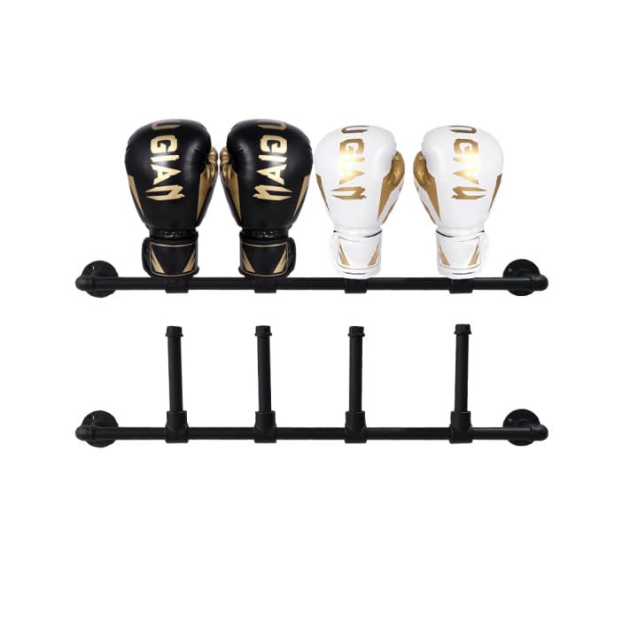 Boxing Wall Mount Storage Rack，boxing Gloves Dryer，2-Pcs Set,for Gym Home Training Room Shopping Center