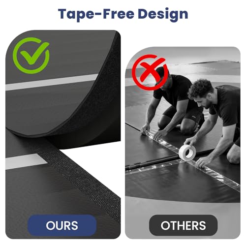 Wrestling Mat - Foam or Inflatable Wrestling Mats for Home, Jiu Jitsu Mats Kids, Thick Training Exercise Mats for BJJ, Gymnastics, Judo, Martial Arts, Boxing, Yoga
