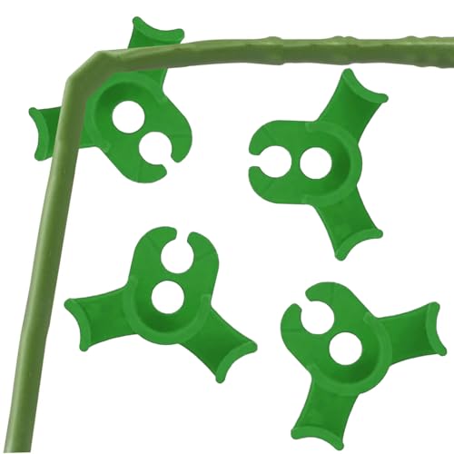 40 Pcs Low Stress Training Clips, 90 Degrees Plant Trainer, Bud Benders, Plant Stem Support Bender for Plants - Green - color: 40 Pcs Green